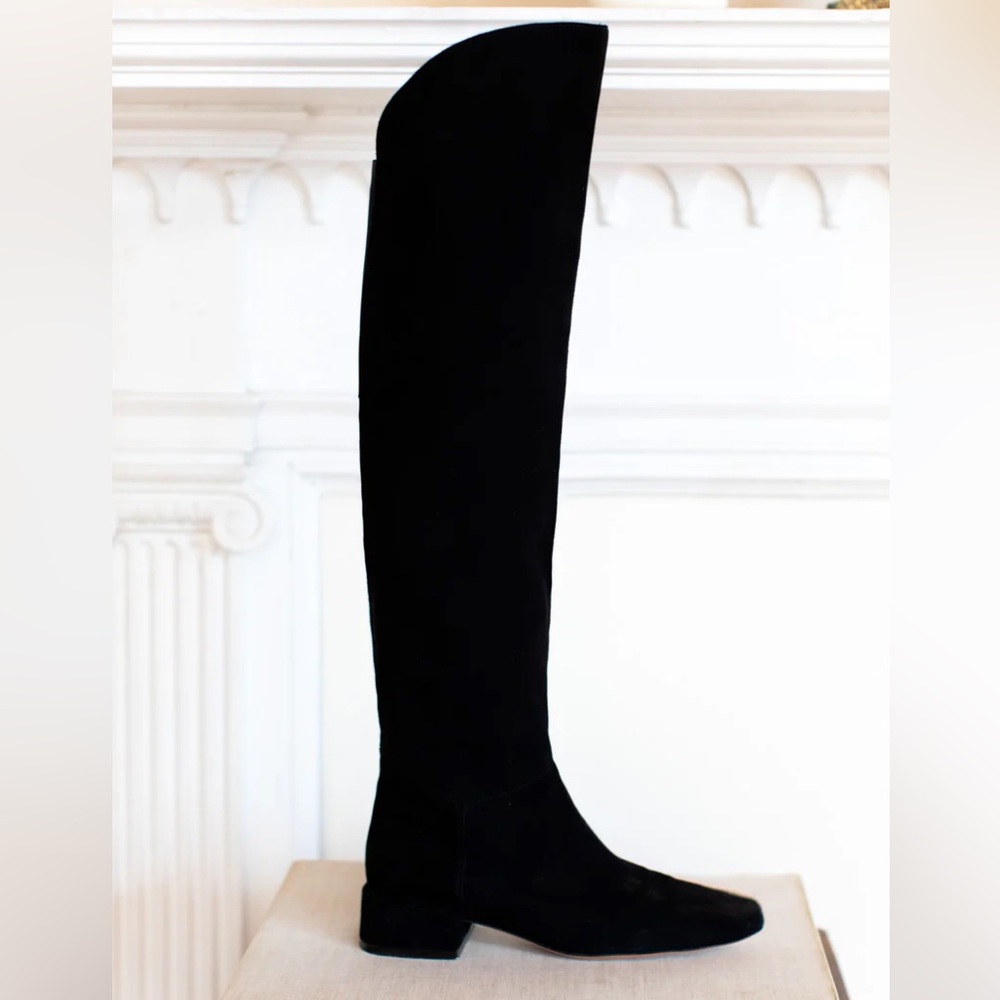 NWT Emerson Fry over the knee boot in black suede size 36 (US 5.5-6)